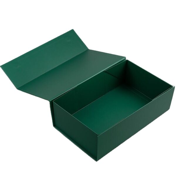 Custom Printing Cardboard Carton Packaging Magnetic Pink Folding Box with Ribbon Gift Jewelry - 画像 2