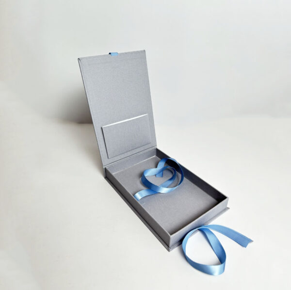 Custom Exquisite Wedding Linen Cloth Photo Album Packaging Box - 영상 4