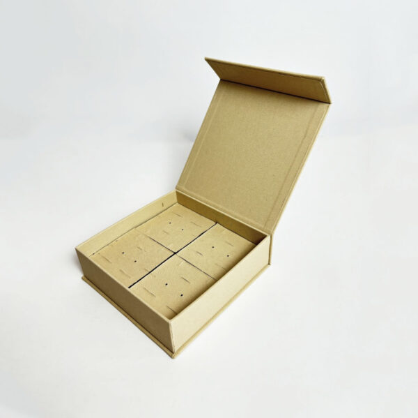 Custom Exquisite Wedding Linen Cloth Photo Album Packaging Box - 영상 6