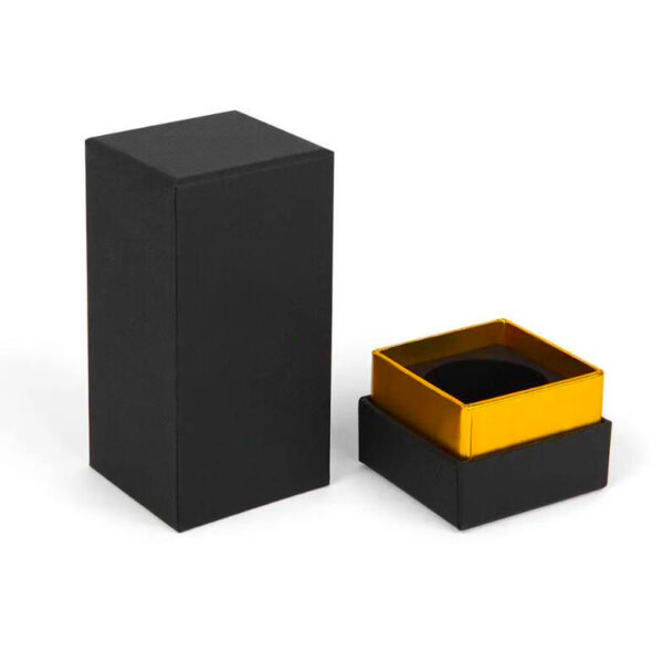 High-Quality Customized Logo Recycled Cardboard Foldable Gift Box - Magnetic Closure Purple Paperboard Box - Imagem 3