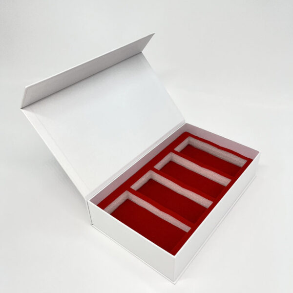 Luxury Packaging Custom Magnet Gilded Clothing Gift Box with Own logo - 영상 6