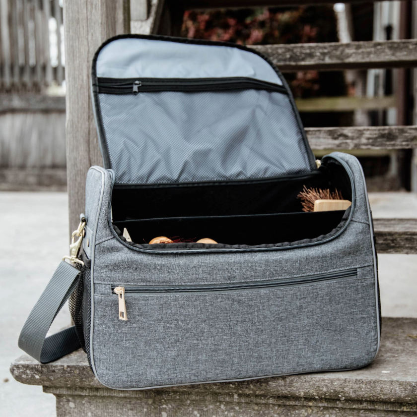 Horse Tool Bag Waterproof Oxford Cloth Grooming Tote for Equestrian Tool Storage Bag - Image 4