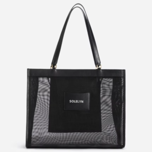 Extra Large Travel Beach Tote With Zipper Pocket Waterproof Mesh Pool Bag Pu Cotton Handle For Cruise Swim Vacation Essentials