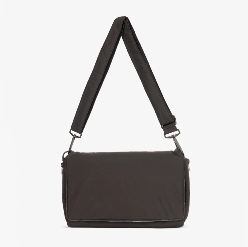 Waterproof Hanging Nylon Baby Stroller Diaper Organizer Bag With Cup Holder Storage Bag - Image 5