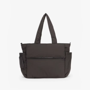 Women Puffer Tote Bag With Zipper Travel Essentials Quilted Nurse Bag