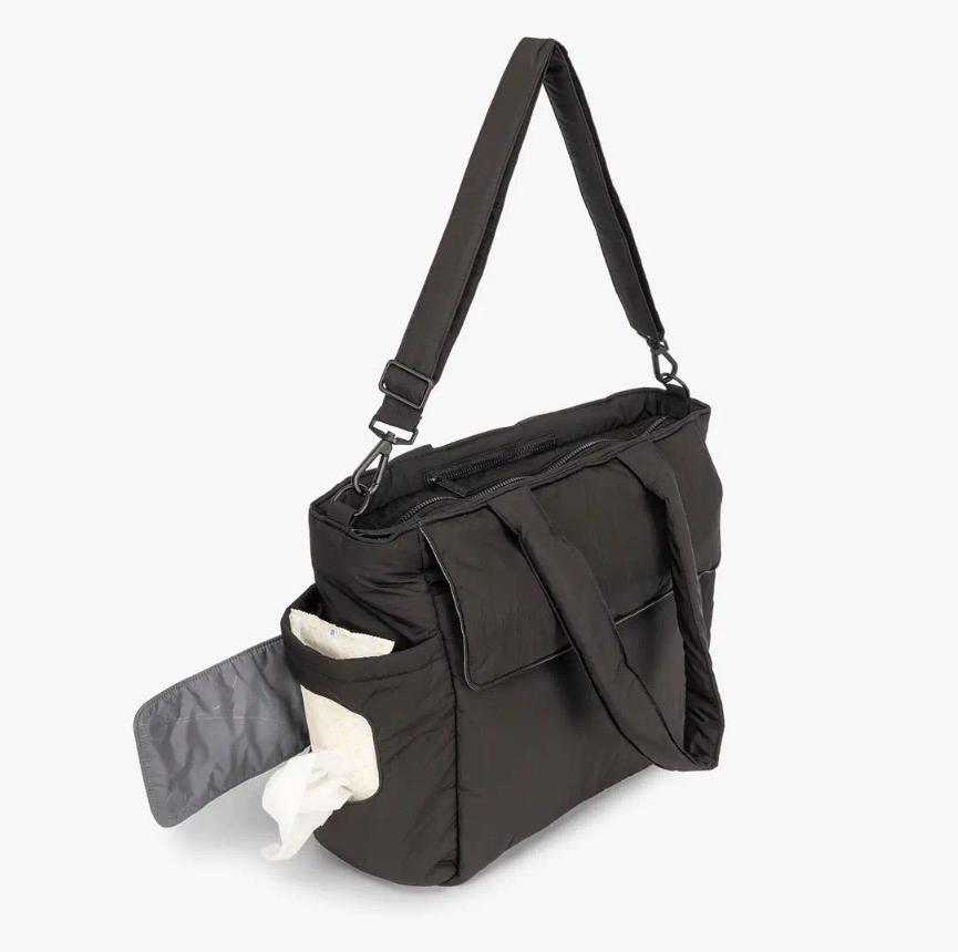 Women Puffer Tote Bag With Zipper Travel Essentials Quilted Nurse Bag - Image 3