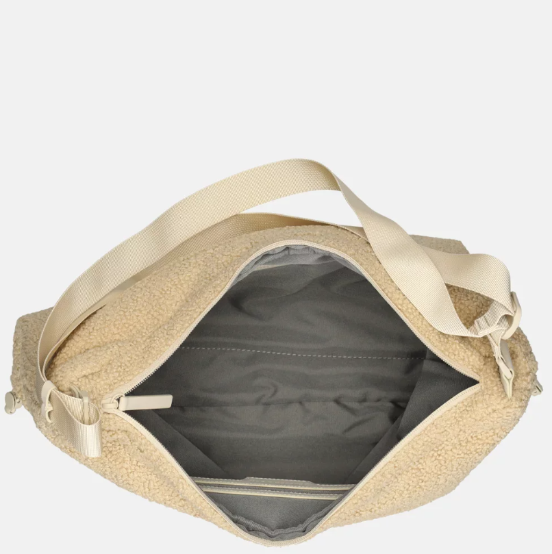 New High-street Women Teddy Shoulder Bag Light Weight Sherpa Puffer Tote Bag - 画像 3