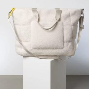 New Winter Trendy Designer Teddy Handbags Cute Plush Women's Sherpa Fluffy Shoulder Bag