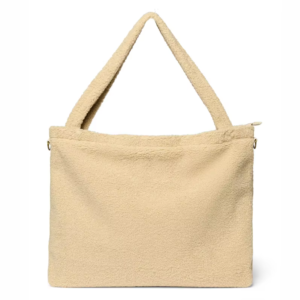 Large Teddy Tote Bag For Women Open Closure With Two Handles/straps Decorated With Letter For School Work Travel Diaper Bags