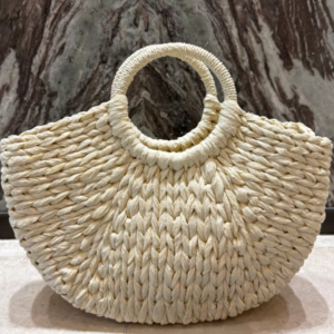 Straw Woven Handbag Mini Summer Beach Rattan Tote Bag Crossbody Shoulder Top Handle Handbag