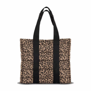 Women Puffy Design For Travel Work Beach Gym Or Shopping With Fun Letter Pattern