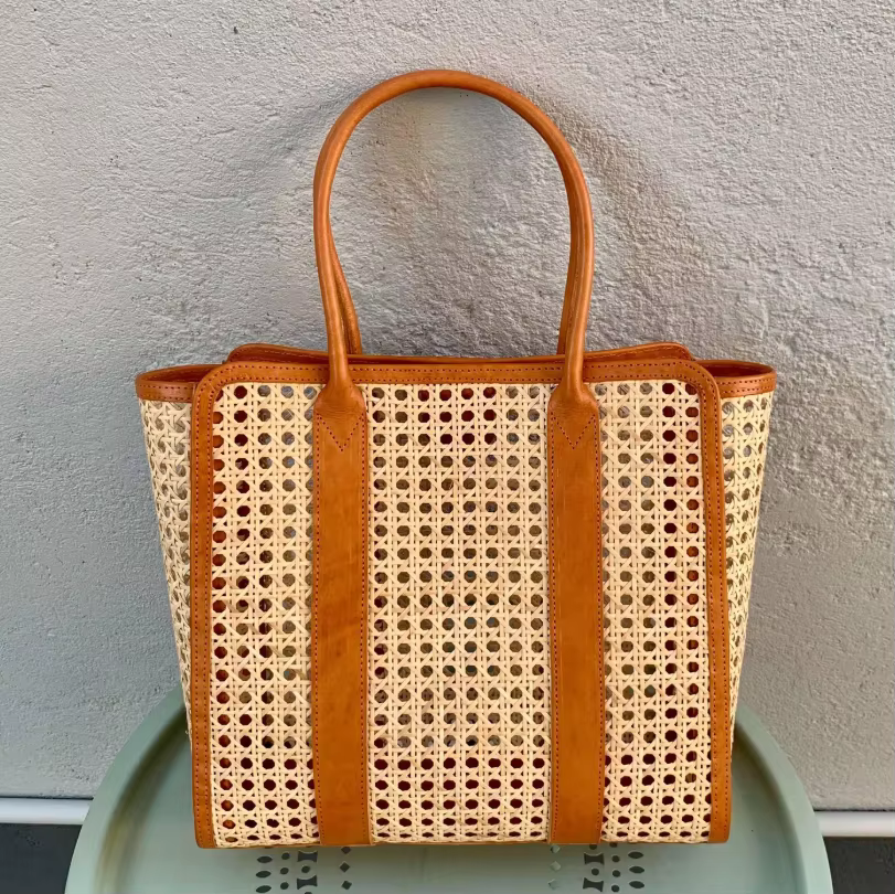 Straw Hobo Basket For Women Weave Crossbody Bag Beach Purse Rattan Shoulder Handbag Vacation