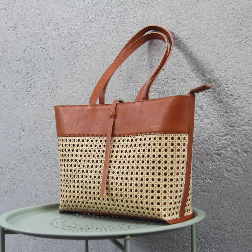 Straw Hobo Basket For Women Weave Crossbody Bag Beach Purse Rattan Shoulder Handbag Vacation - صورة 4