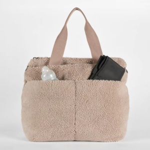 New Puffy Tote Bag Large Capacity Shoulder Teddy Tote Bag