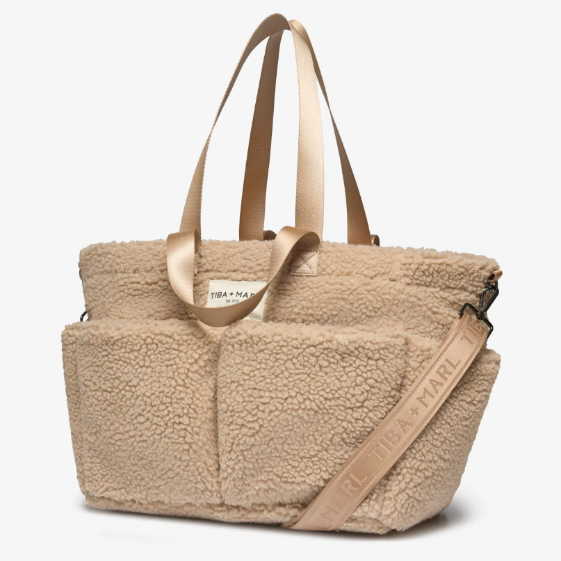 Large Portable Teddy Tote Bag Soft Fluffy Furry Women's Zipper Open Tote Bag Travel Weekender Tote Bag - 画像 5