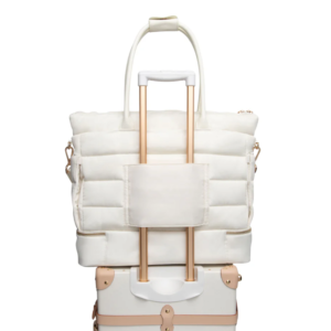 Nylon Duffle Travel Bags With Shoe Compartment Lightweight Weekender Handbags